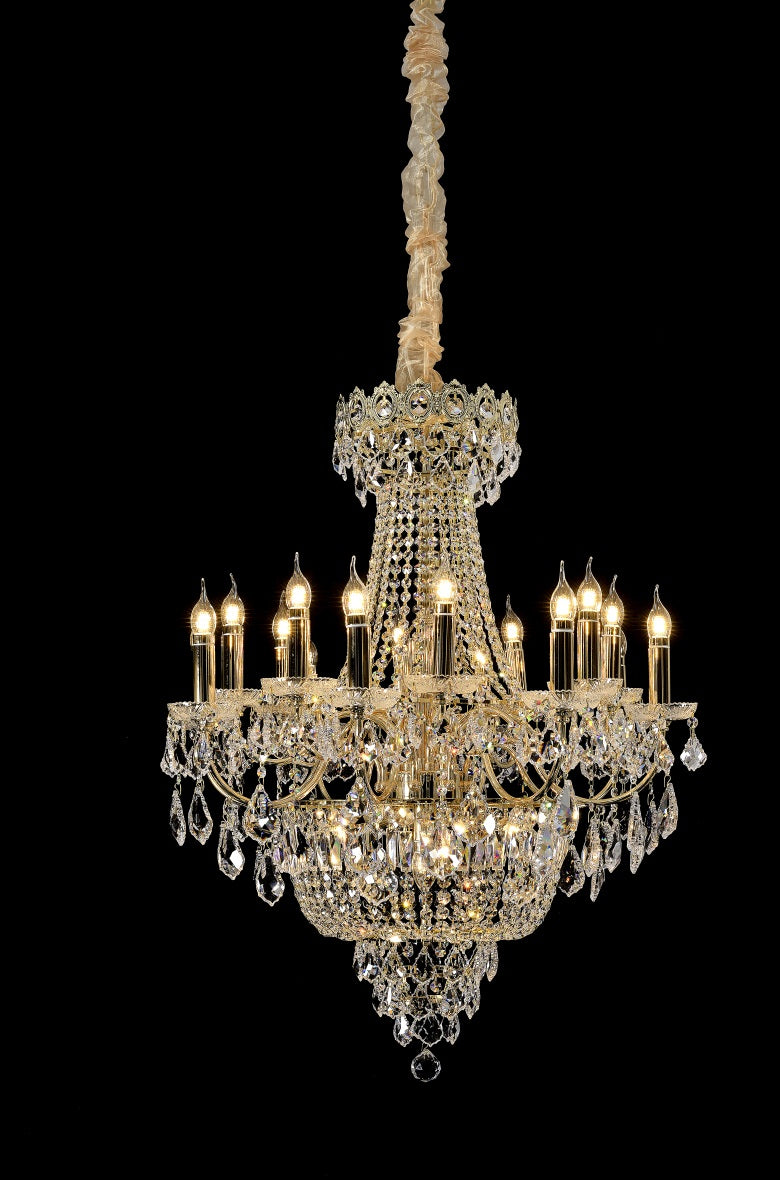 Luxury Crystal Chandelier, 770 mm Diameter × 830 mm Height — detail image 1