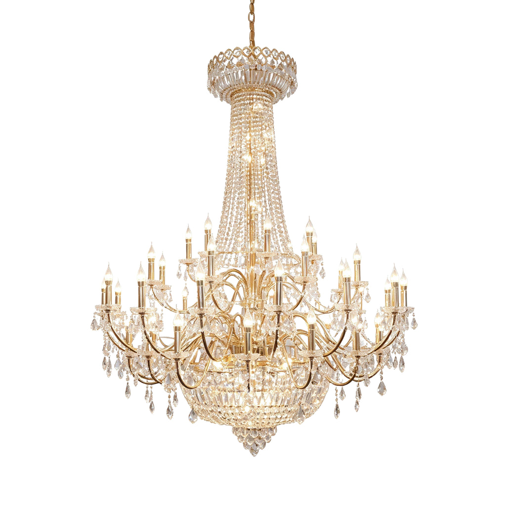 Luxury Crystal Chandelier, 1200 mm Diameter × 1410 mm Height — hero image