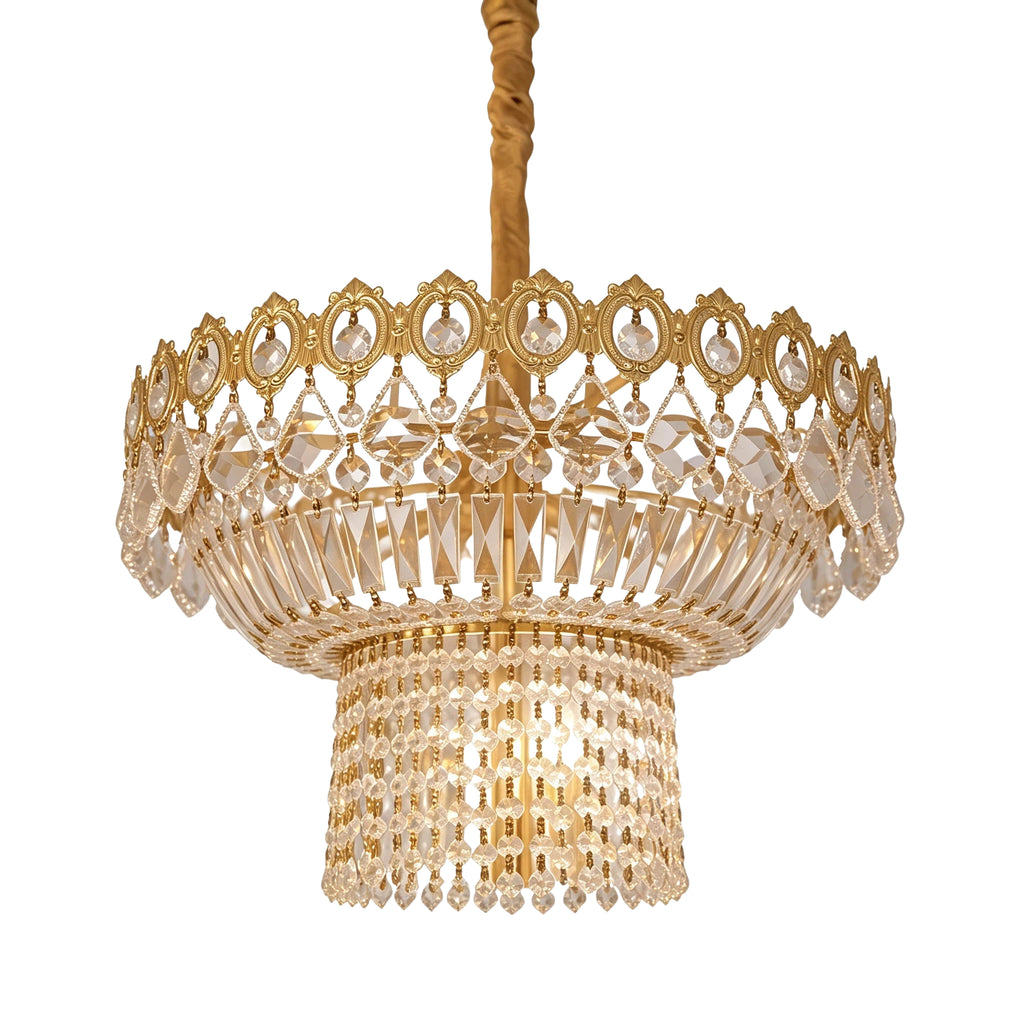 Luxury Crystal Chandelier, 1200 mm Diameter × 1410 mm Height — detail image 2