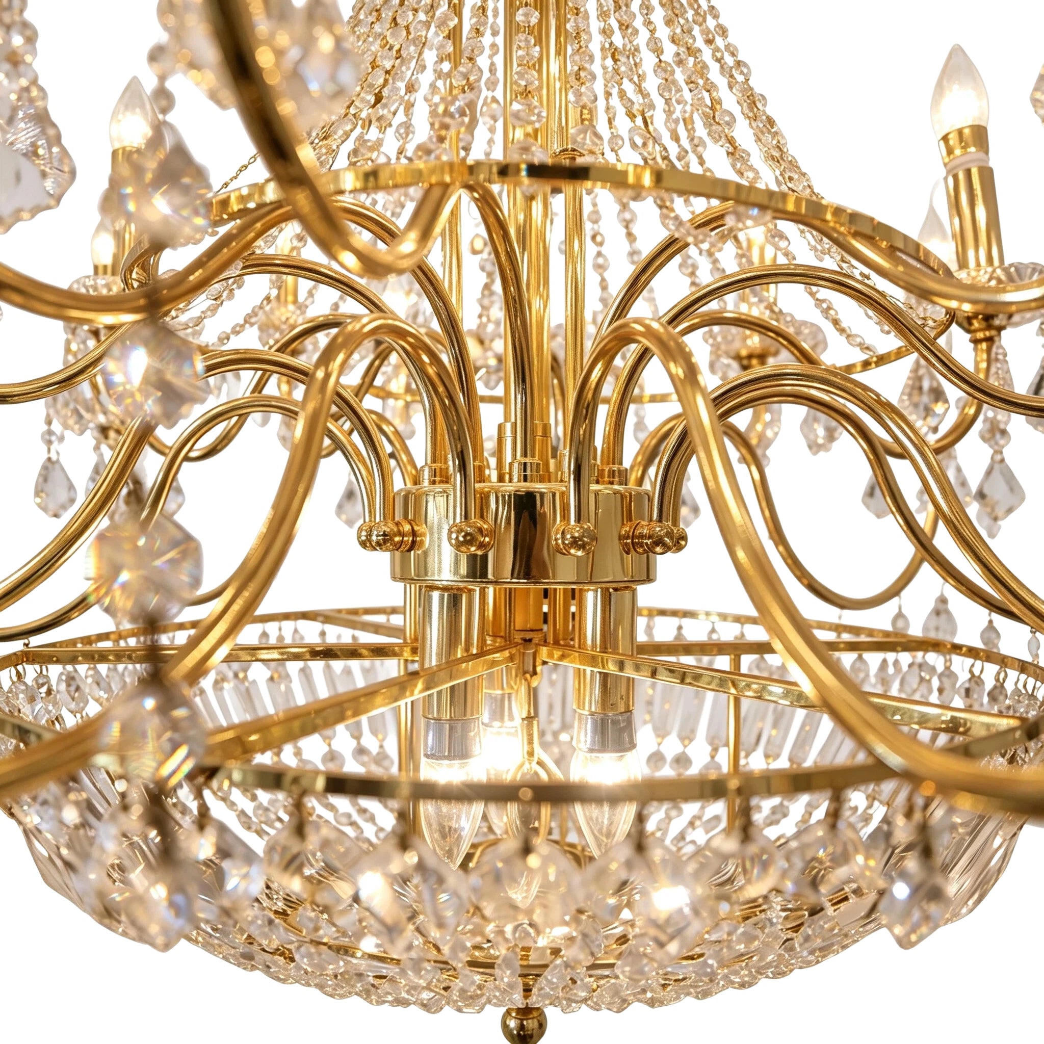 Luxury Crystal Chandelier, 1200 mm Diameter × 1410 mm Height — detail image 3