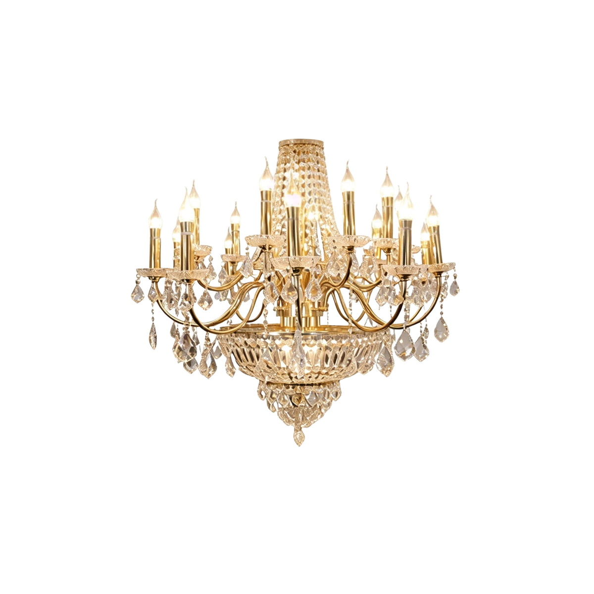 Luxury Crystal Chandelier, 930 mm Diameter × 1970 mm Height — detail image 2